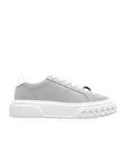 Casadei Chain Detail Platform Sneakers 40,41 silver