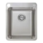 Abey LK30A 27 Litre Laundry Sink With Dual Bypass