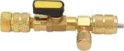 AC Valve Core Remover, Refrigerant Valve Core Changer, AC Valve Core Remover 1/4 5/16 SAE Universal Air Conditioning Line Repair Tools for R22 R134 R410 R32