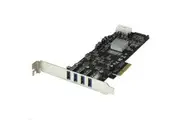 StarTech.com PEXUSB3S44V 4 Port Quad Bus PCIe USB 3 Card w/ UASP