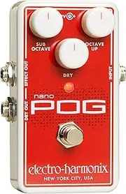 Electro-Harmonix Nano POG Polyphonic Octave Generator pedal