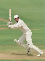 Tom Moody batting for Worcestershire during the Benson & Hedg- Old Cricket Photo