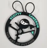 SCOTTY CAMERON TIFFANY WASABI THE ART OF PUTTING BAG TAG JAPAN