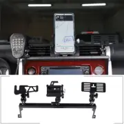Alloy Dashboard Phone Bracket Walkie Talkie Holder For Toyota FJ Cruiser 2007-21