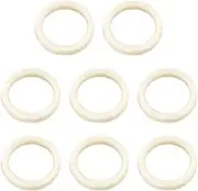 Felt Washer Lower Burr,Coffee Grinder Parts Accessories | Set of 8 Lightweight Soft Grinder Wool Ring Accessories for Shop, Business