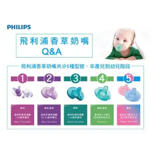 【寶寶共和國】Philips 飛利浦 香草奶嘴 4號/5號(香草款/天然款/飛利浦奶嘴)