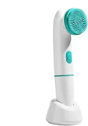 Facial Cleansing Brush,Electric Vibration Facial Scrubber | Waterproof Ultrasonic Skin Care Tools, Face Massager with 2 Heads for Deep Pore Cleansing, Massaging