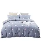 Fabric Fantastic Love Heart Quilt/Duvet Cover Set fabric,polyester Quilt Covers