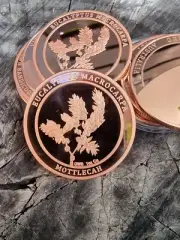 Copper Coin 1 Troy Ounce - Great White Bullion - Eucalyptus Macrocarpa-Mottlecah