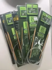 Clover Takumi Bamboo Circular Knitting Needles Choose Various Sizes and Lengths
