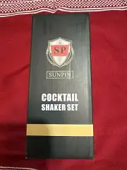 Cocktail Shaker Sunpin Premium Bartender Kit for Home Bartending 3 Piece