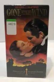 Gone With the Wind VHS Movie Clark Gable, Vivien Leigh Re-Mastered New Sealed