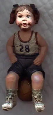 Sarah's Attic Figurine JOJO Basketball Player