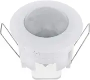 RTNLIT 110-240V Infrared Motion Sensor Switch, Recessed PIR Ceiling White