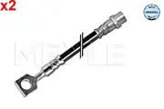 MEYLE x2 Brake Hose For OPEL Signum Cc Vectra C SAAB 9-3 VAUXHALL 02-15 5562204 (for: Saab)