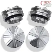 Triumph Unit Construction Engines Rocker Cover Caps Billet Alloy