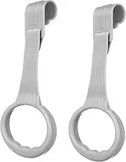 Kisangel 1Pair Walking Assistant Pull Rings Portable Bed Hanging Rings for Crib Safety Lightweight Design Easy Grasp for Durable and Comfortable for Walking Exercises