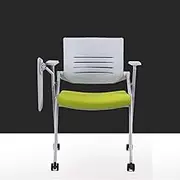 Z&y GLAa Training Chair Simple Training Chair with Writing Board Folding Conference Chair/Writing Board+Wheels/60 * 56 * 84Cm