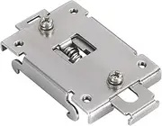 DIN Rail Mounting Clamp/Holder, 35mm Rail Mounting Bracket Fixed Solid State Relay Clamp/Holder Clamp with 2 Screws, Bracket Kit for Single Phase Solid State Relay