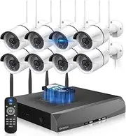 Outdoor Wireless Security Camera System WiFi Cameras Home Video Surveillance Systems