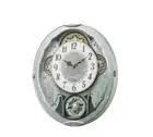 Rhythm Watch Karakuri Radio-controlled Wall Clock Small World Vist 4MN537RH04 JP