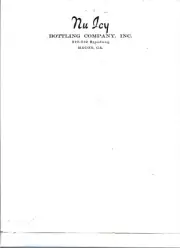 NU ICY BOTTLING COMPANY INC. MACON GA. LETTERHEAD PEPSI COLA DATED 12 - 31- 1941