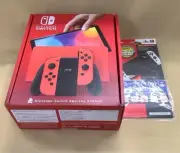 Nintendo Switch OLED Special Super Mario RED Edition Japan New