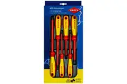 NEW KNIPEX 6 PCE SCREWDRIVER SET VDE INSULATED 002012V01