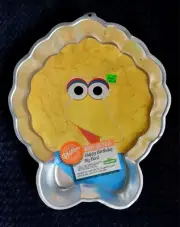 New Wilton Muppets Big Bird Character Aluminum Birthday Cake Pan Sesame Street
