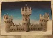 ALHAMBRA MODELS Complete Castle building 1/35 scale , plaster.
