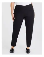 [Taking Shape] Editorial Slim Pant in Black