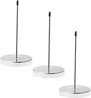 Uonlytech 3Pcs Ticket Stabber Memo Holder Spike for Desk Smooth Surface Receipt Holder for Organizing Bills Notes and Checks Paper Spike for Office Kitchen