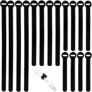100PCS Reusable Cable Ties - Multi-Purpose Cable managent Hook & Loop Cable