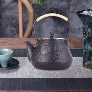 Cast Iron Teapot with Loose Leaf Tea Infuser 800ml for Hotel Home Tea House