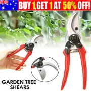8'' Pruning Shears Plant Scissors Trim Trees Snips Branch Garden Secateurs Tool