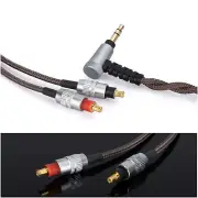 Upgrade BALANCED HIFI Audio Cable For Audio Technica ATH MSR 7 B MSR7b Headphone