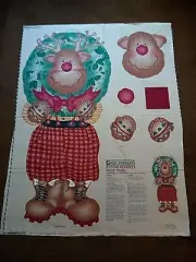 DAISY KINGDOM REGGIE REINDEER DOOR PANEL WITH INSTRUCTIONS - BRAND NEW