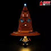 LED Light Kit for Talking Sorting Hat - Compatible with LEGO® 76429