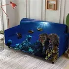 Tentacle Simulation Stretch Sofa Cover Lounge Couch Slipcover Recliner Protector