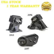 3PCS MOTOR & TRANS MOUNT FIT Jeep Commander 06-10/Grand Cherokee 05-10 3.7L (for: Jeep)