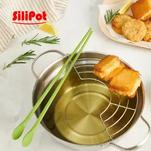 【Silipot】韓國 頂級鉑金矽膠油炸筷(耐高溫 好夾 可熱水消毒)