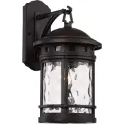 Trans Globe Lighting 40371-BK Boardwalk Outdoor Wall Light Black