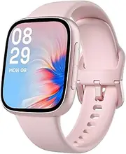 antfit Smartwatch, AMOLED Ultra Clear Display, 3ATM Waterproof for Swimming, Making/Answering Calls, Fitness Watch with Heart Rate Monitor, Sleep Monitor, 100 Sports Modes, Compatible with Android/iOS