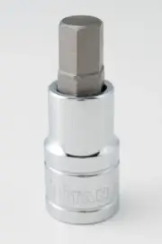 Titan 15661 1/2-Inch Drive x 7/16-Inch Hex Bit Socket - 7/16"