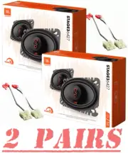 JBL Stage3 4"x6" 2Way coax Speakers & Harness For 1988-1994 GM C/K 1500, 2500