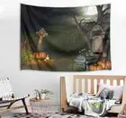 Wild Tree Pumpkin 3D Wall Hang Cloth Tapestry Fabric Decorations Decor
