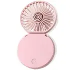Handheld Fan, Portable Neck Fan, Folding Fan,Rechargeable Fan Cute Fan for9387