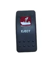 Carling Red Lighted "Eject" Rocker Switch Cover