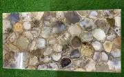 Wild Agate Gemstone Dining Table, Handmade Furniture, Agate Luxury Furniture Dec