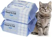 Cat and Dog Unscented Grooming Wipes 400ct